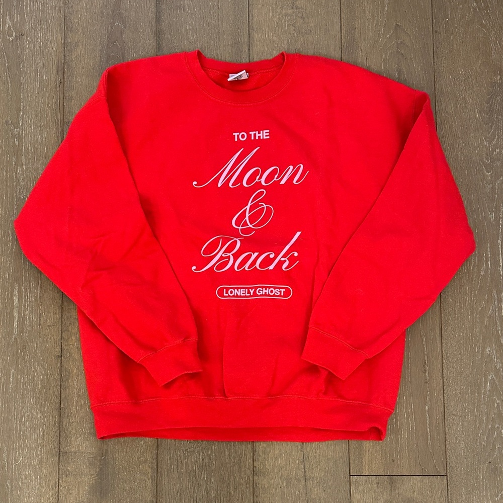 LONELY GHOST To The Moon and Back Sweatshirt